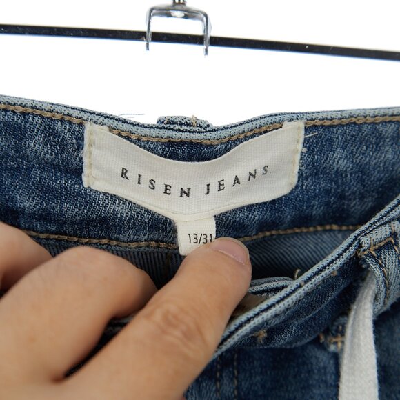 RISEN Jeans Cargo Stretch Jeans Women's 31 - Picture 3 of 7